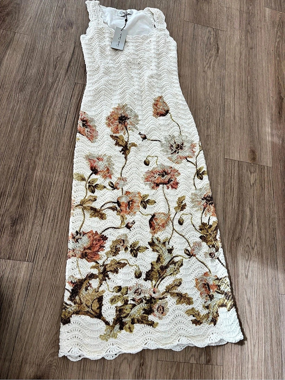 CARA Orel Dress Orel Floral Midi Dress Small NWT